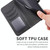 For Samsung Galaxy A14 5G Embossed Happy Cat Pattern Flip Leather Phone Case(Black)