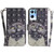 For OPPO Reno7 Pro 5G 3D Colored Horizontal Flip Leather Phone Case(Hug Cat)