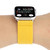 Elastic Nylon Braid Watch Band For Apple Watch Series 9&8&7 41mm / SE 3&SE 2&6&SE&5&4 40mm / 3&2&1 38mm(Yellow)