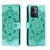 For Xiaomi Redmi Note 12 5G Global Sun Mandala Embossing Pattern Phone Leather Case(Green)