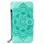 For Xiaomi Redmi Note 12 5G Global Sun Mandala Embossing Pattern Phone Leather Case(Green)
