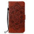 For Xiaomi Redmi A1 Sun Mandala Embossing Pattern Phone Leather Case(Brown)