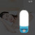 A88 Intelligent Light Sensing LED Bedside Lamp Corridor Aisle Night Light, Plug:AU Plug(Blue)