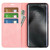 For Motorola Edge 30 Lite Retro-skin Magnetic Suction Leather Phone Case(Pink)