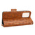For Samsung Galaxy A23 4G Symmetrical Triangle Leather Phone Case(Brown)