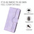 For Samsung Galaxy A40 Heart Pattern Skin Feel Leather Phone Case(Purple)