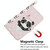 For Xiaomi 12 / 12X 3D Colored Horizontal Flip Leather Phone Case(Heart Panda)