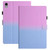 For iPad mini 6 Stitching Gradient Leather Tablet Case(Purple Blue)