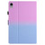 For iPad mini 6 Stitching Gradient Leather Tablet Case(Purple Blue)