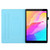 For iPad mini 6 Stitching Gradient Leather Tablet Case(Purple Blue)