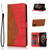 For Samsung Galaxy S20+ Dual-color Stitching Leather Phone Case(Brown Red)