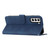 For Samsung Galaxy S21 FE 5G Heart Pattern Skin Feel Leather Phone Case(Royal Blue)