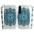 For Sony Xperia 1 IV 3D Colored Horizontal Flip Leather Phone Case(Peacock Wreath)