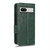 For Google Pixel 7a Symmetrical Triangle Leather Phone Case(Green)