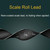 10rolls Outdoor Fishing Anti-tangle Spotted Invisible Line Set with Scale, Size: 6.3m(2.5)
