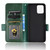 For vivo Y01 / Y15s 2021 Symmetrical Triangle Leather Phone Case(Green)