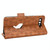 For Asus ROG Phone 5 Symmetrical Triangle Leather Phone Case(Brown)