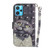 For OPPO Realme 9 Pro+ 3D Colored Horizontal Flip Leather Phone Case(Hug Cat)