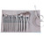 14 PCS / Set Beginner Makeup Brush Set Beauty Tools(Gray)