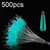 5sets/500pcs Space Bean Positioning Rod Slightly Bean Fishing Gear Supplies, Size: L(Crystal Shadowless Unloading)