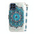 For Samsung Galaxy M53 5G 3D Colored Horizontal Flip Leather Phone Case(Peacock Wreath)