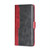For OPPO A57 5G 2022/Realme Q5i Contrast Color Side Buckle Leather Phone Case(Red + Black)