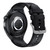 HDT 3 Max 1.6 inch Silicone Band IP67 Waterproof Smart Watch Support Bluetooth Call / NFC(Black)