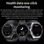 HDT 3 Max 1.6 inch Silicone Band IP67 Waterproof Smart Watch Support Bluetooth Call / NFC(Black)