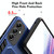 For Samsung Galaxy A54 5G Variety Brave Armor Finger Loop Holder Phone Case(Blue)