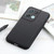 For OPPO Reno8 Accurate Hole Lambskin Texture Genuine Leather Phone Case(Black)
