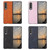 For Samsung Galaxy Z Fold4 Cowhide Texture PU Phone Case(Brown)