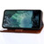 For Sony Xperia Ace III Geometric Stitching Horizontal Flip TPU + PU Leather Phone Case(Dark Brown)