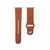 Nail Silver Buckle Leather Watch Band For Apple Watch Series 9&8&7 41mm / SE 3&SE 2&6&SE&5&4 40mm / 3&2&1 38mm(Brown)