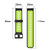 For Garmin Forerunner 645 Music 20mm Vertical Pattern Two-Color Silicone Watch Band(Red+Black)