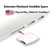 Micro SD / TF Card to SD Adapter for MacBook Air / Pro, Support up to 512GB (White)