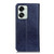 For OnePlus Nord 2T Magnetic Crazy Horse Texture Horizontal Flip Leather Phone Case(Blue)