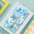 For Motorola Moto G Stylus 5G 2022 Colored Drawing Plain Weave Leather Phone Case(Tower Butterfly)