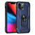 For iPhone 14 Shockproof TPU + PC Ring Holder Phone Case (Blue)