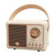 HM11 PLUS Portable HIFI Mini Retro Wireless Bluetooth Speaker(Light Yellow)