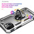 For iPhone 14 Shockproof TPU + PC Ring Holder Phone Case (Silver)