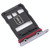 SIM Card Tray + NM Card Tray for Huawei P50 Pro (Black)