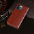 For iPhone 12 / 12 Pro idewei Crazy Horse Texture Horizontal Flip Leather Case with Holder & Card Slots & Wallet(Brown)