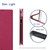 For Samsung Galaxy M33 5G ViLi DMX Series Shockproof TPU + PU Leather Magnetic Attraction Horizontal Flip Case(Rose Red)