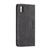 For iPhone X / XS CaseMe-013 Multifunctional Retro Frosted Horizontal Flip Leather Case with Card Slot & Holder & Wallet(Black)