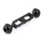 PULUZ 5.1 inch 13cm Aluminum Alloy Dual Balls Arm, Ball Diameter: 25mm(Black)