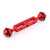 PULUZ 5.1 inch 13cm Aluminum Alloy Dual Balls Arm, Ball Diameter: 25mm(Red)