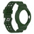 For Google Pixel Watch Integrated Fully Enclosed Silicone Watch Band(Army Green)