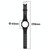 For Google Pixel Watch Integrated Fully Enclosed Silicone Watch Band(Army Green)