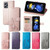 For Xiaomi Redmi Note 11T Four-leaf Clasp Embossed Buckle Leather Phone Case(Rose Gold)