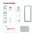 2pcs For Samsung Galaxy Z Fold4 5G ENKAY Hat-Prince Full Glue 0.26mm 9H 2.5D Tempered Glass Full Film